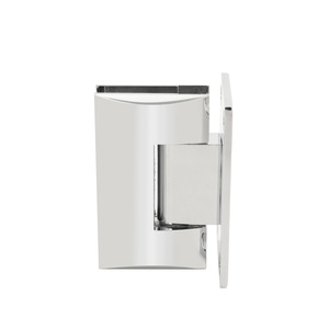 F-2011บานพับกระจก90องศาสองด้านสำหรับห้องน้ำบานพับโลหะผสมสังกะสีหนีบกระจก - Product Image 3