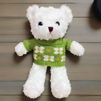 Mainan mewah beruang Teddy Super lembut ODM tas singa dinosaurus desain dapat disesuaikan kain isi PP perdagangan boneka hewan beruang mainan mewah