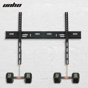 UNHO Support mural ultra-mince pour TV plat pour TV 26 "-72" LCD LED Plasma TV Compatible <span class=keywords><strong>VESA</strong></span> jusqu'à 600X400 - Product Image 2