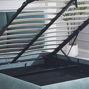 Lit Double Capitonnée Personnalisé avec Rangement et Système de Levage à Gaz – Vente en Gros - Product Image 6