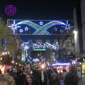 Luz Decorativa LED Metálica IP65 Personalizada para Festivales, Uso en Interiores/Exteriores, Navidad, Acción de Gracias y Año Nuevo - Product Image 3