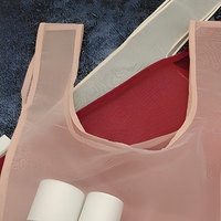 WENLUO PACKAGING Anpassbare Netz-Einkaufstasche Leichtgewichtige Verpackungstasche Hochwertige B2B-Quellenfabrik Personalisiertes Logo Größe