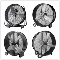 PL Ventilateur à tambour robuste de grande taille 36 pouces 900 mm avec ventilateur de ventilation industriel à vent très fort dans un moteur en cuivre