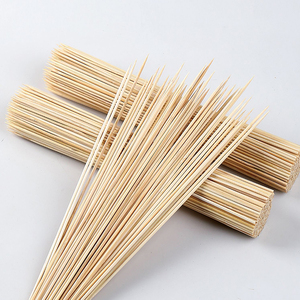 Brochetas Largas de Bambú Natural <span class=keywords><strong>para</strong></span> Barbacoa, Resistentes al Calor y Antiadherentes, <span class=keywords><strong>para</strong></span> Enrutadores, Cargadores, Juguetes, Sombrillas, Anillos de <span class=keywords><strong>Sombrilla</strong></span> y Gafas - Product Image 2