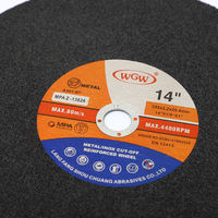 Disque de coupe sûr pour métal de 14 pouces (355x3.2x25.4mm), certifié MPA ISO9001, avec performance stable OEM, prix compétitif
