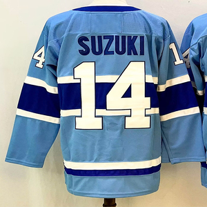 เสื้อฮอกกี้เย็บติดสำหรับผู้ชาย หมายเลข 22 โคล คาฟฟิลด์ 13 โคล คาฟฟิลด์ 14 นิค ซูซูกิ 20 จูราจ สลาฟคอฟสกี้ 48 เลน ฮัทสัน 53 โนอาห์ ด็อบสัน - Product Image 4