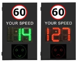 18 năm nhà máy năng lượng mặt trời <span class=keywords><strong>LED</strong></span> giao thông Xe kích hoạt điều khiển thông tin phản hồi Radar giới hạn tốc độ Đăng với số lượng và mặt cười - Product Image 4