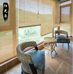 Tende da esterno per ombreggiatura e sollevamento di bambù tenda di bambù tenda cieca di bambù tenda da tè oscurante - Product Image 5