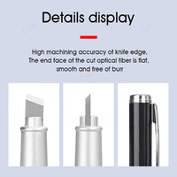Stylo de découpe de fibre optique Caili avec lame rubis plate de type A durable, compatible TCP Wi-Fi et GPRS, outil FTTH, garantie 1 an