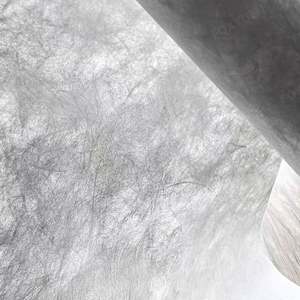 Огнестойкий потолочный светильник A1 из французской текстурированной бумаги Dupond с тиснением «волна», для выставочного оборудования - Product Image 3