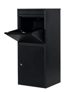 Boîte de livraison de colis personnalisée Boîte de dépôt verrouillable pour colis Stockage de boîtes <span class=keywords><strong>aux</strong></span> <span class=keywords><strong>lettres</strong></span> en acier galvanisé Boîte à colis domestique - Product Image 1