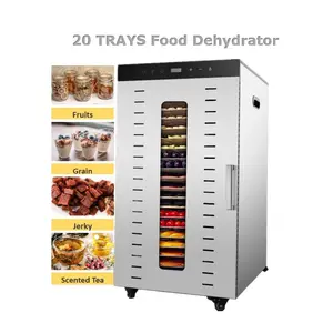 House Fruit Dehydrator Meat Jerky Food Dryer Electric Food dehydrator with 8, 12, 16, 24, 32 trays