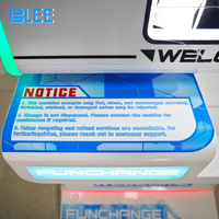 Distributeur automatique de pièces BLEE PRO, écran tactile, version anglaise, accepteur de pièces multi-valeurs, 3 méthodes de paiement, machine d'échange de pièces