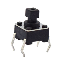 Fabricants tout-en-un – Interrupteur tactile à bouton carré 6*6*7.3, 4 broches, 50mA, DC12V