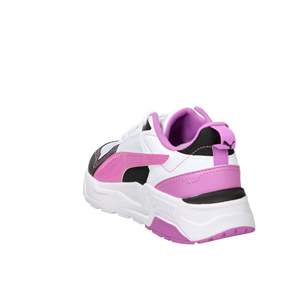 Baskets Puma pour filles, blanc fuchsia, pointures 36, 37, 38, 39, talon 4 cm, en toile, chaussures tendance - Product Image 2