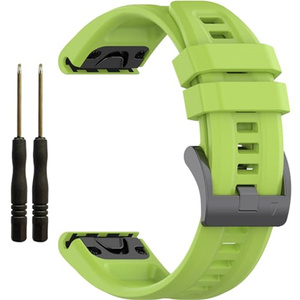 <span class=keywords><strong>Bracelet</strong></span> QuickFit pour Garmin <span class=keywords><strong>Fenix</strong></span> 7X 7 7S 6 6X Pro Smartwatch <span class=keywords><strong>Fenix</strong></span> 5X 5 S <span class=keywords><strong>Plus</strong></span> 3HR 945 935 <span class=keywords><strong>Bracelet</strong></span> en Silicone solaire saphir - Product Image 6