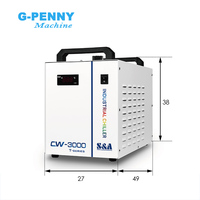 S & A CW-3000 refroidisseur de refroidissement 110v 220v équipement de refroidissement par eau refroidisseur de Machine industrielle