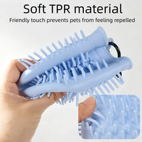 Nettoyeur de pattes pour animaux de compagnie, lave-pattes pour chiots et chats, gobelet de nettoyage des griffes sales avec serviette