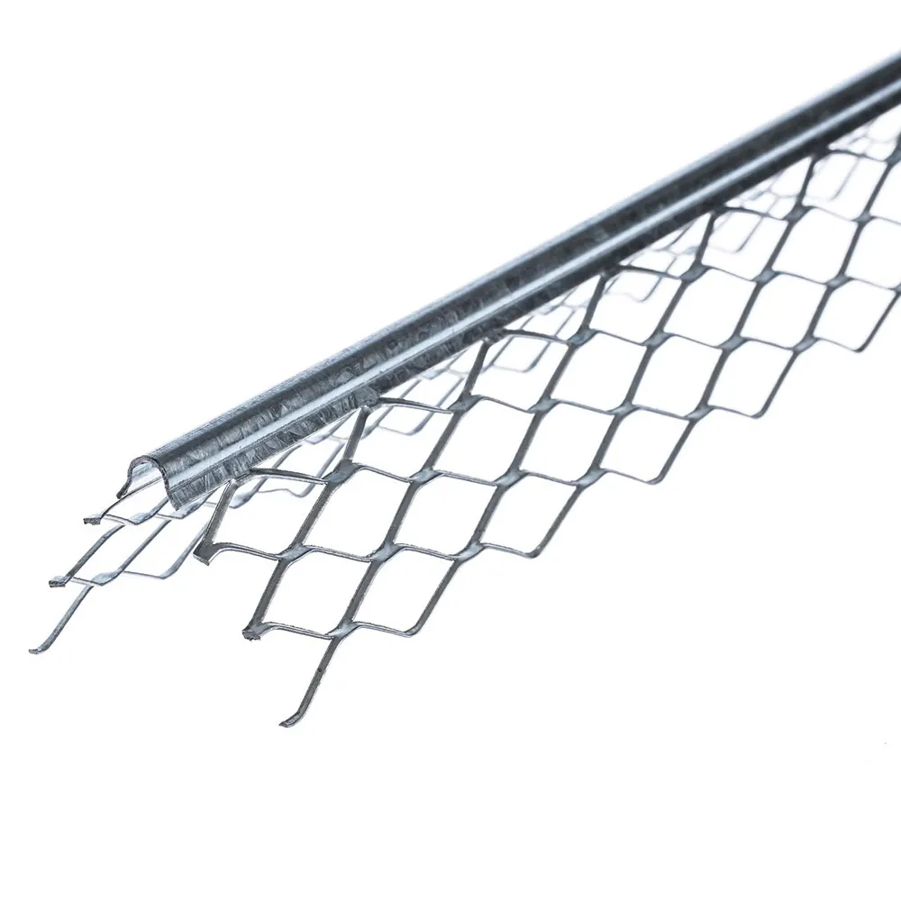 Алюминиевая Расширенная Металлическая Угловая бусина с сеткой, угловая бусина для штукатурки 32x32 мм, угловая бусина из гипсокартона