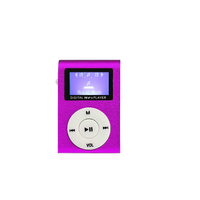 Meilleur vendeur Mini lecteur MP3 avec écran Emplacement pour carte TF pour alliage d'aluminium 5.3 - Prend en charge MP3 Personnalisable