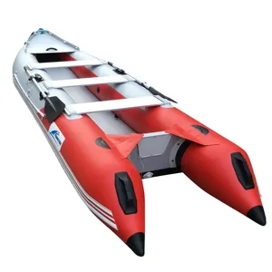 Gtk420 Goethe 3 người Inflatable PVC Kayak ngoài trời thể thao dưới nước câu cá Inflatable Kayak Hydro lực lượng 2 người Inflatable kayak