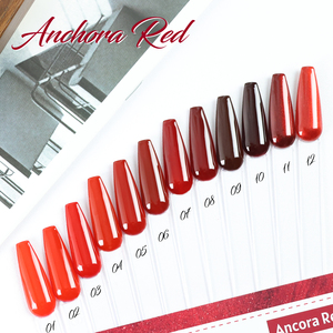 Vernis à ongles en gel rouge de la série rouge 15 ml, vernis à ongles en gel <span class=keywords><strong>semi</strong></span>-permanent UV rouge, rouge de Noël pour manucure, vernis à ongles en gel UV LED à faire tremper - Product Image 6