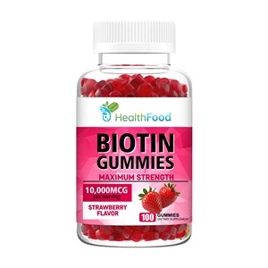 Las gomitas de biotina más populares contienen 10000 mcg de biotina, promueven la digestión y aportan energía al cabello. - Product Image 1