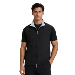 <span class=keywords><strong>Gilet</strong></span> coupe-vent léger de luxe pour <span class=keywords><strong>homme</strong></span>, réversible, personnalisé, rouge brique, <span class=keywords><strong>sans</strong></span> manches, OEM - Product Image 1