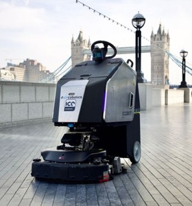 <span class=keywords><strong>Robot</strong></span> de Limpieza Comercial Inteligente con Autolimpieza Automática y Tecnología de Empuje de Polvo - Product Image 1