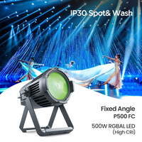 STAR LIGHT P500 FC 500W RGBAL Projecteur LED Fresnel à CRI élevé 2400-8000K 9000lm DMX512/RDM IP30 pour Théâtre, Studio de Cinéma et Éclairage DJ