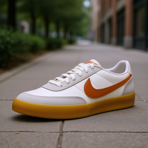 Zapatillas Nike Killshot 2 Unisex para Caminar en Color Naranja Desierto, Amarillo Goma, Parte Superior de Cuero, Suela de Goma, Zapatillas Casuales para Todas las Temporadas - Product Image 2