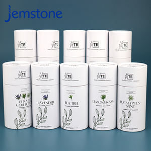 Embalaje personalizado Push Up Blanco Rojo Tubo de cartón Botellas redondas de alimentos Tubo de papel giratorio de lujo - Product Image 4