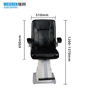 Chaise électrique réglable en hauteur Weizhen Wz-Dt-2 pour hôpitaux ophtalmologiques, magasins d'optique, chaise d'hôpital confortable - Product Image 4