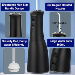 Máy tăm nước nha khoa không dây IPX7 360 độ, sản phẩm mới năm 2025, làm sạch răng bằng vòi phun, máy tăm nước điện cầm tay - Product Image 3