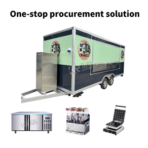 Camions de restauration rapide DOT, chariot de nourriture à emporter, à vendre, remorque de nourriture de rue multifonctionnelle, café mobile - Product Image 3