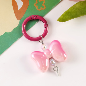 Пружинная Пряжка бант Брелок высокого качества сумка шармы оптом акриловый брелок - Product Image 4