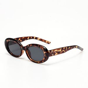 Lunettes de soleil œil de chat ovales vintage tendance 2025 avec logo personnalisé, protection UV400, petite monture pour femmes - Product Image 6