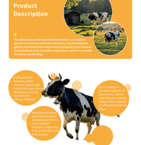 GlyPro X712 Premezcla de Vitaminas y Minerales para Leche en Polvo y Etapa de <span class=keywords><strong>Lactancia</strong></span> Temprana, Aditivos para Alimento de Vacas, Premezcla para Vacas al Mejor Precio - Product Image 3