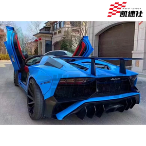 Accessoire extérieur en fibre de carbone véritable de style OEM pour <span class=keywords><strong>Lamborghini</strong></span> <span class=keywords><strong>Aventador</strong></span> LP700 LP720 Accessoires extérieurs - Product Image 5