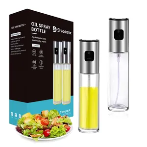 NISEVEN Offre Spéciale bouteille d'huile de pulvérisation en verre multifonction bouteille d'huile d'olive pulvérisateur d'huile Portable pulvérisateur d'huile pour salade BBQ outils de cuisine