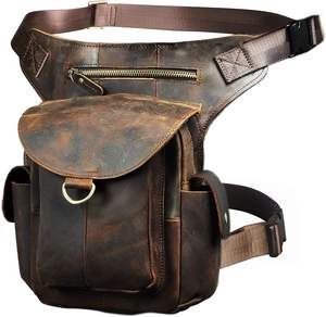 <span class=keywords><strong>Borsa</strong></span> a tracolla <span class=keywords><strong>da</strong></span> <span class=keywords><strong>uomo</strong></span> Anti-goccia in pelle a tracolla <span class=keywords><strong>borsa</strong></span> tattica per moto <span class=keywords><strong>da</strong></span> esterno per le gambe - Product Image 1