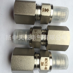 วาล์วบอลสามทางสแตนเลส Dn6 304 แบบเกลียวสำหรับน้ำแรงดันสูงใช้ในอุตสาหกรรม - Product Image 4