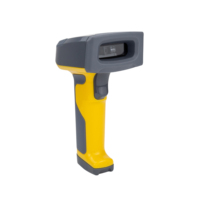 Lecteur de codes-barres sans fil 2D longue portée 2.4G, lecteur de codes QR sans fil, distance de transmission de 100 mètres, interface USB extérieure, stock disponible