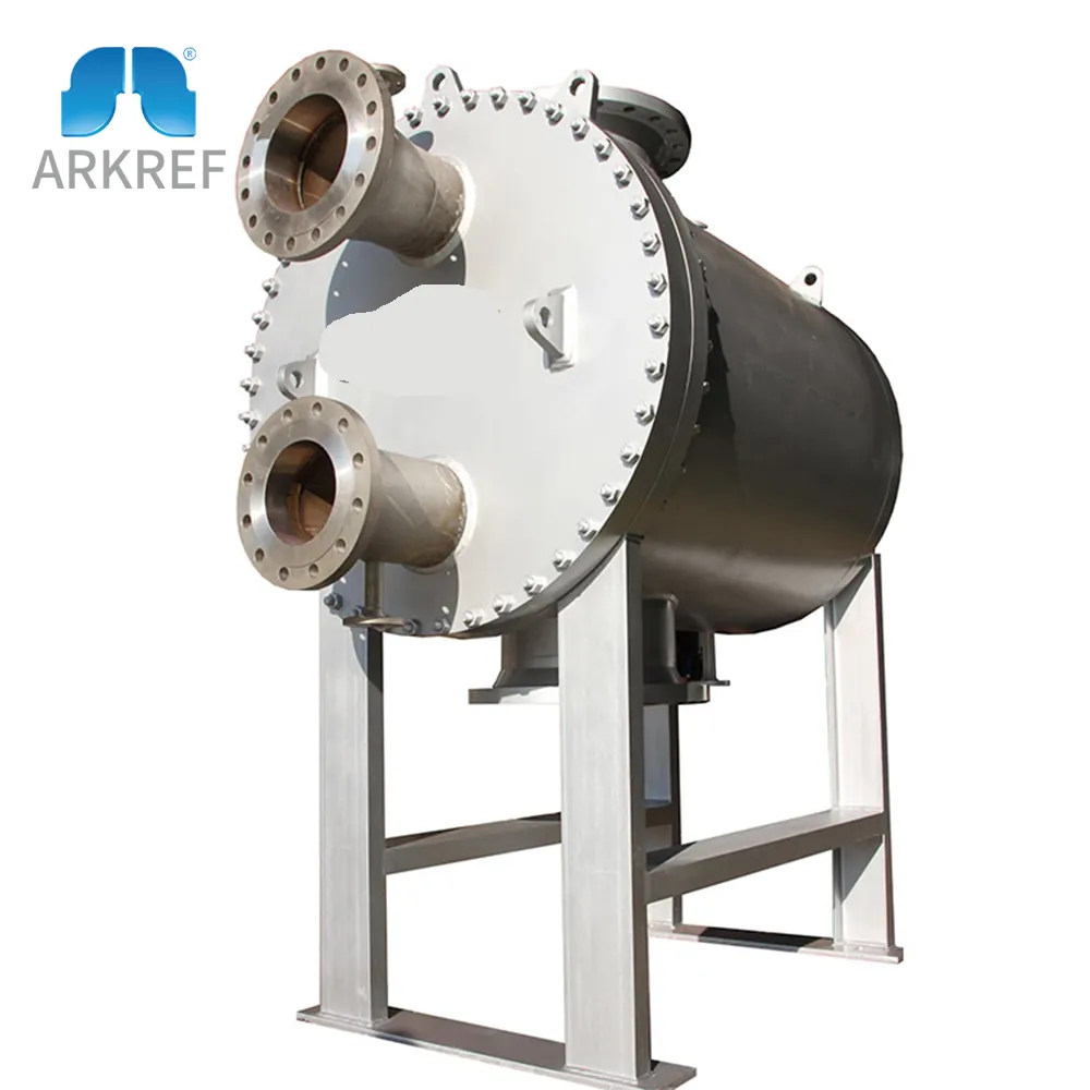 Arkref Food And Beverage Industry Waste Heat Recovery Heat Exchanger Plate And Shell Heat Exchanger