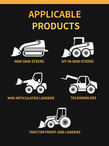 Voor Rima Mini Skidder Machine Bosbouw Hout Grabber Wielladers Skid Stuur Stuur Bosmaaier Tractor Grijpen Hout Pelletizer Grappl - Product Image 6