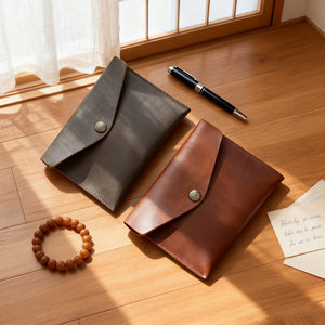 Sac enveloppe en cuir PU de luxe de haute qualité, personnalisé avec logo, pour emballage de bijoux, vente en gros - Product Image 5
