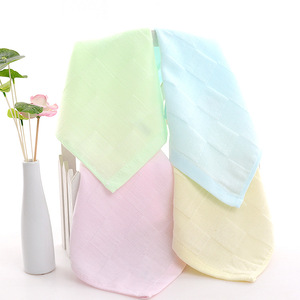 Mouchoir en gaze double couche en coton, 27x27 cm, hydratant, pour nourrissons et jeunes enfants, serviette de bain - Product Image 2