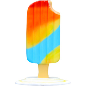 Carino gigante in fibra di vetro gatto artiglio gelato statua resina decorazione esterna per negozi di dolci e centri commerciali - Product Image 4