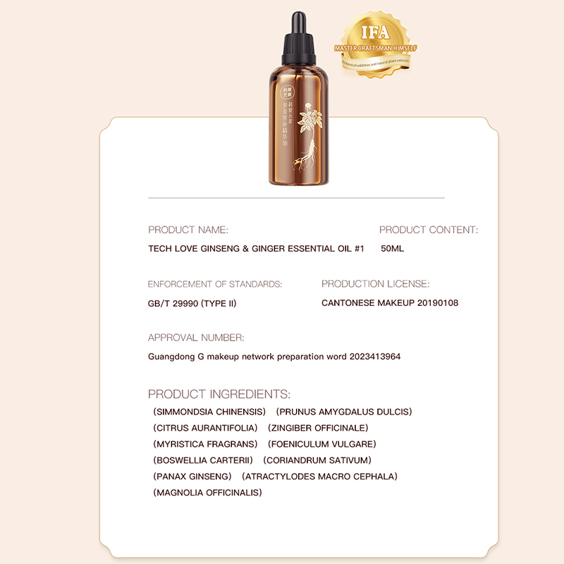 โสมขิงและน้ำมันหอมระเหยแมกโนเลีย officinalis