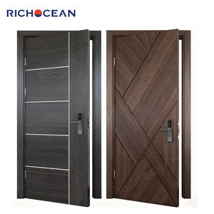 Portes intérieures en bois massif composite RICHOCEAN, fabrication directe d'usine, insonorisées, portes battantes en bois pour salle <span class=keywords><strong>de</strong></span> bain, en vente - Product Image 2